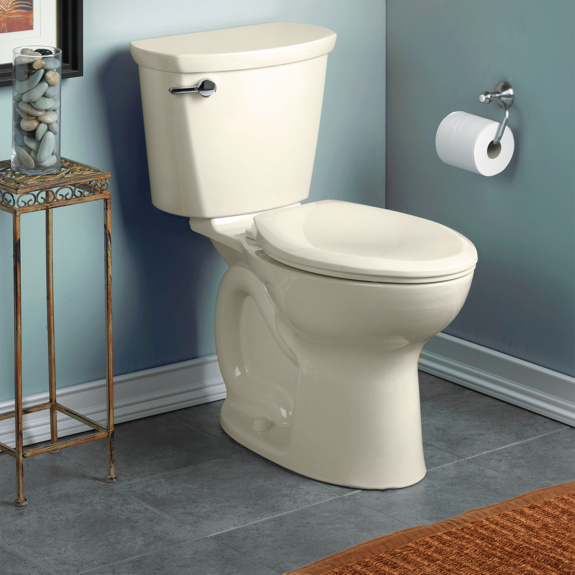 Cadet® PRO Two-Piece 1.28 gpf/4.8 Lpf Standard Height Elongated 10-Inch Rough Toilet Less Seat